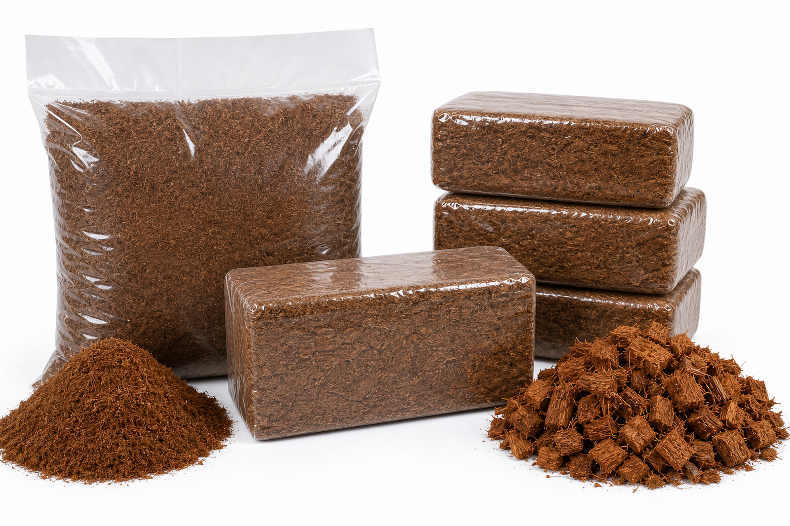 Private-label coco substrate packaging