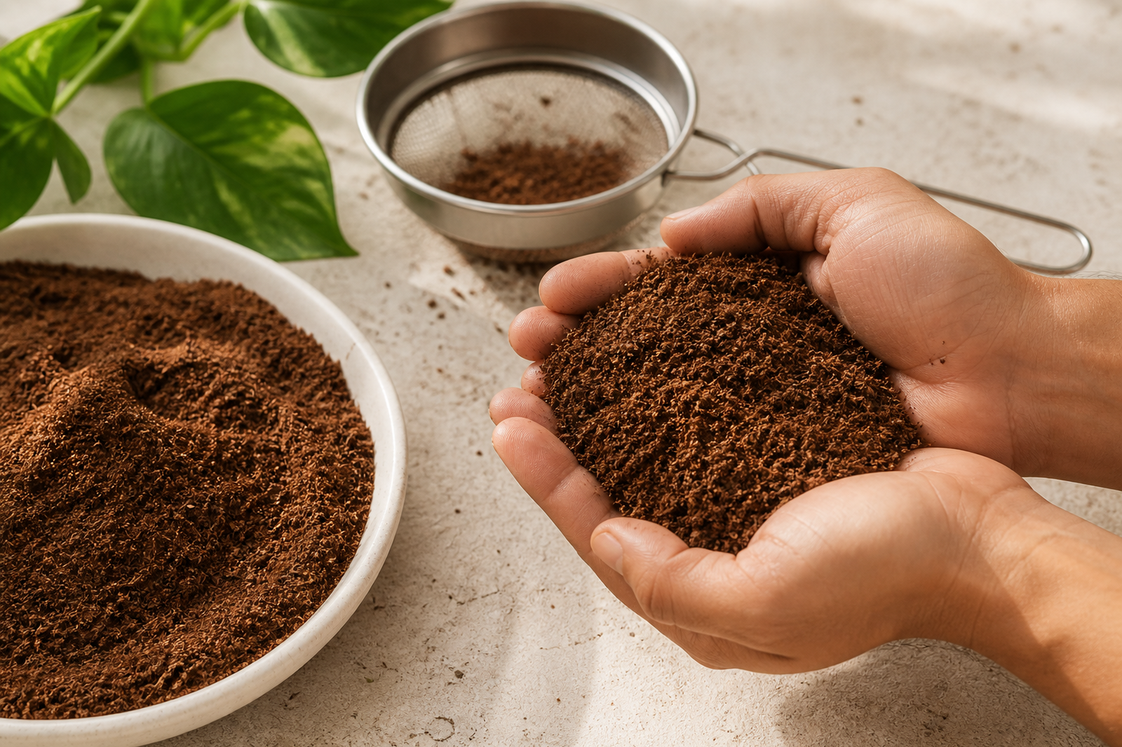 Quality testing of coco substrate